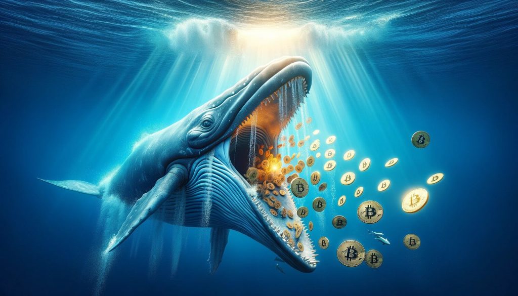 whale accumulation causing BTC to break its ATH aDrop.ai