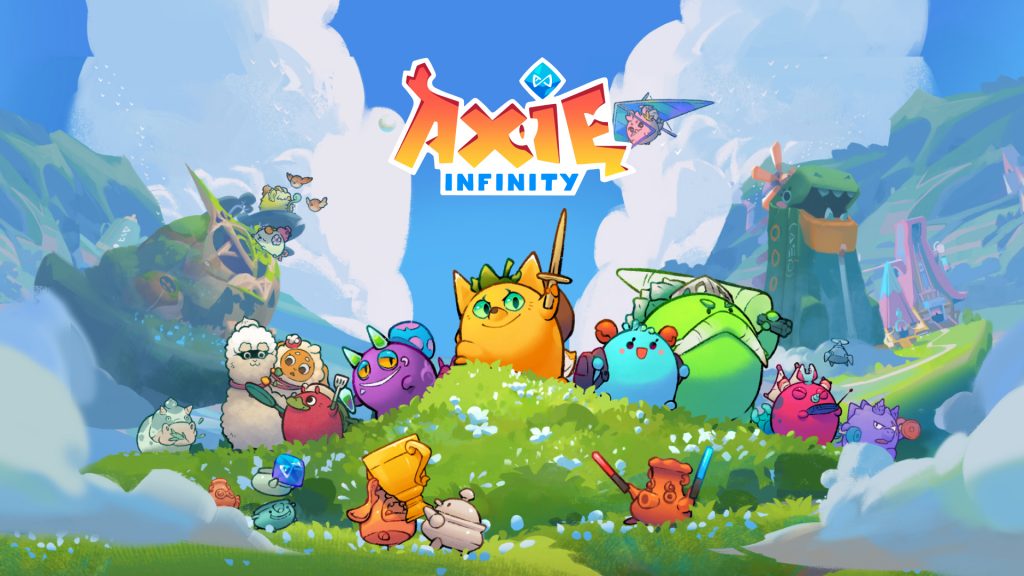 Axie Infinity GameFi DeFi play to earn crypto blockchain game aDrop.ai